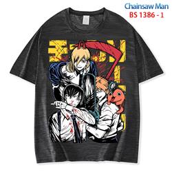 chainsaw man anime T-shirt