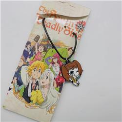 seven deadly sins anime necklace