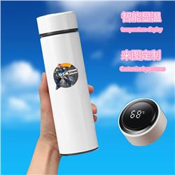 Overwatch anime Intelligent temperature measuring water cup 500ml