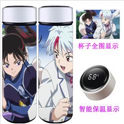 Inuyasha anime Intelligent temperature measuring water cup 500ml