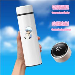 Gintama anime Intelligent temperature measuring water cup 500ml