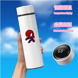 Avengers anime Intelligent temperature measuring water cup 500ml