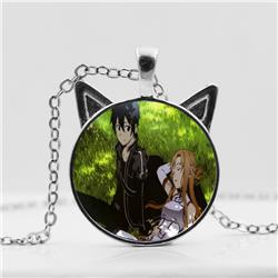 sword art online anime necklace