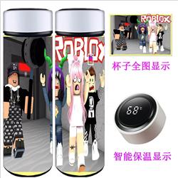 Roblox anime Intelligent temperature measuring water cup 500ml