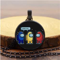 among us anime necklace