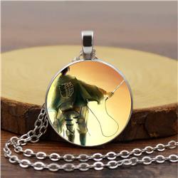 Attack On Titan anime necklace