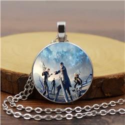 final fantasy anime necklace