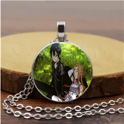 sword art online anime necklace