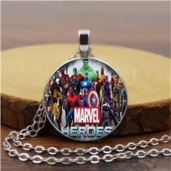 Avengers anime necklace