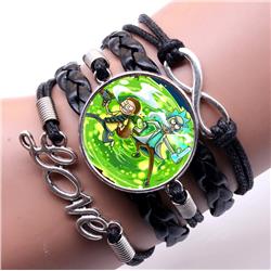 Rick and Morty anime bracelet