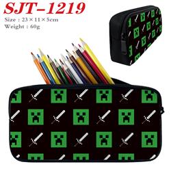 Minecraft anime pencil bag