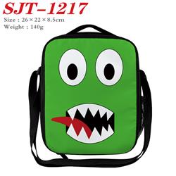 rainbow friends anime lunch bag