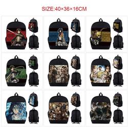 Attack On Titan anime Backpack