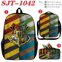Harry Potter anime Backpack a set
