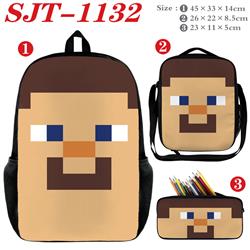 Minecraft anime Backpack a set