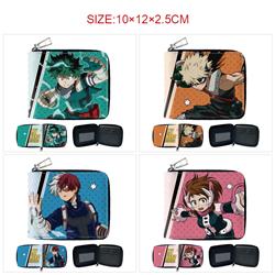 My Hero Academia anime wallet 10*12*2.5cm