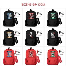 Attack On Titan anime Backpack bag+pencil bag