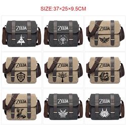 The Legend of Zelda anime messenger bag