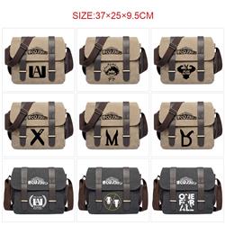 My Hero Academia anime messenger bag