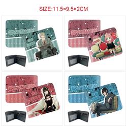 SPY×FAMILY anime wallet 11.5*9.5*2cm