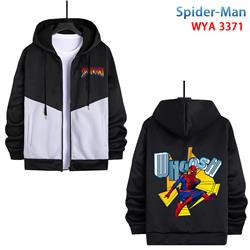spider man anime hoodie