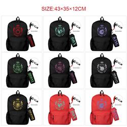 seven deadly sins anime Backpack bag+pencil bag