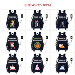 chainsaw man anime Backpack bag