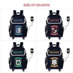 Attack On Titan anime Backpack bag