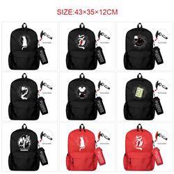 Bungo Stray Dogs anime Backpack bag+pencil bag