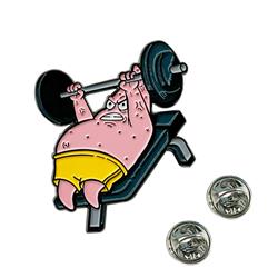 Spongbob anime pin