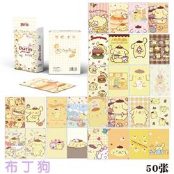 Kuromi anime card 50 pcs a set 57x86mm