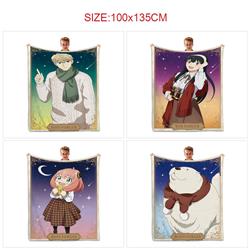 SPY×FAMILY anime blanket 100*135cm