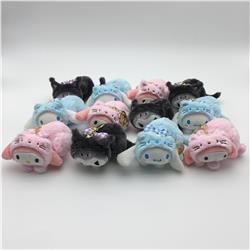 Kuromi anime Plush toy 11cm 10pcs a set