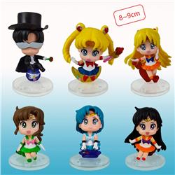 Sailor Moon Crystal anime figure 8-9cm