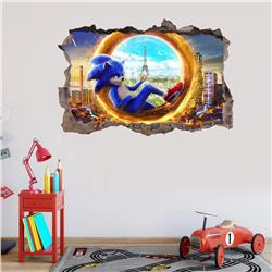 Sonic anime 3D stickers