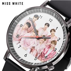 BTS anime quartz watch