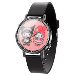 Kuromi anime quartz watch