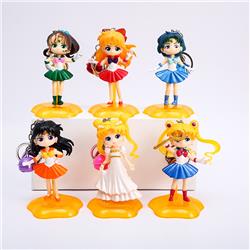 Sailor Moon Crystal anime Keychain price for a set 8.7cm