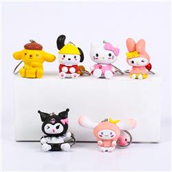 Kuromi anime Keychain price for a set 5cm