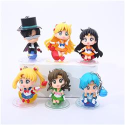Sailor Moon Crystal anime Keychain price for a set 8.5-10.5cm