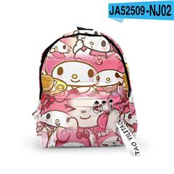 Kuromi anime backpack 29*35*1.5cm