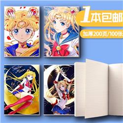 Sailor Moon Crystal anime notebook