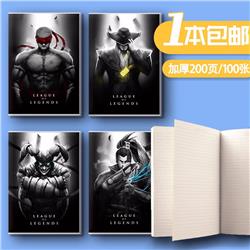 League of Legends anime notebook