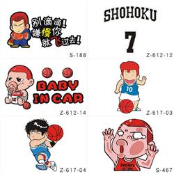 Slam dunk anime car sticker