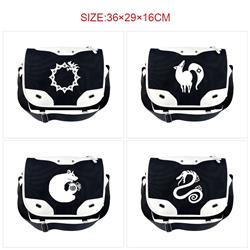 seven deadly sins anime messenger bag 36*29*16cm