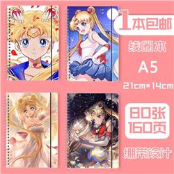 Sailor Moon Crystal anime notebook