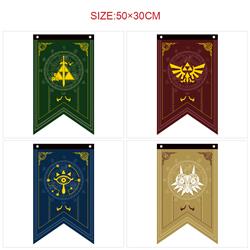 The Legend of Zelda anime flag 50*30cm