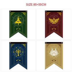 The Legend of Zelda anime flag 85*55cm