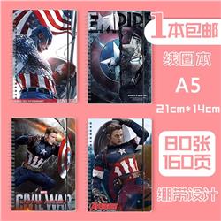 Avengers anime notebook