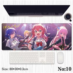 Bocchi the rock anime Mouse pad 80*30*0.3cm